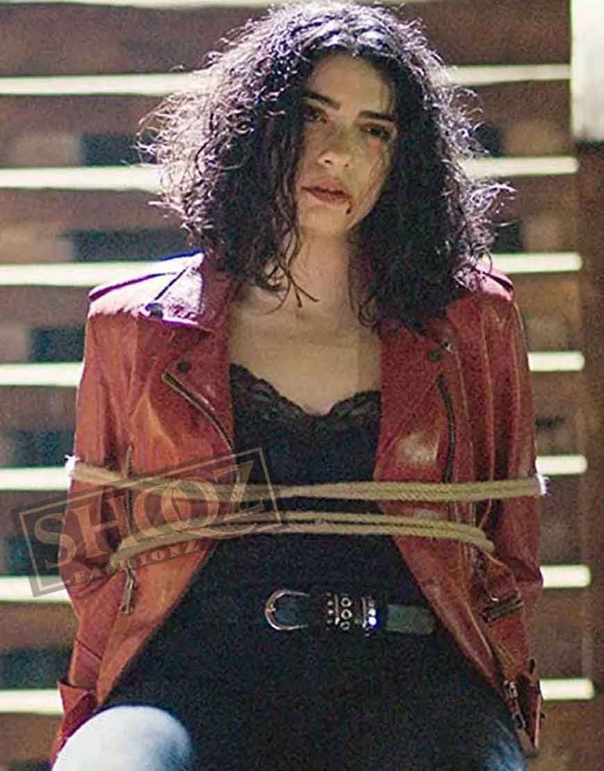 The Protector Hazar Erguclu Red Leather Jacket